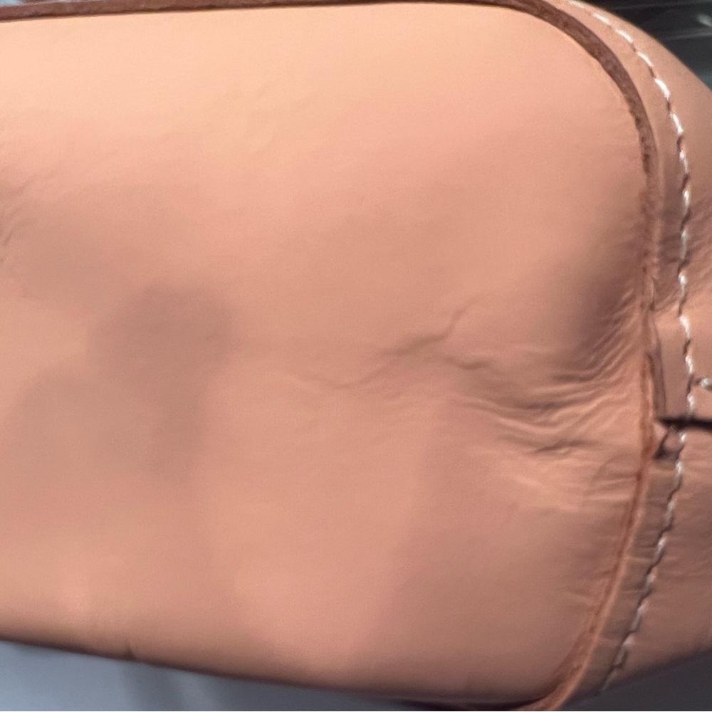 Portland Leather Goods Beige Tote Bag - Chic Everyday Shoulder Bag - Picture 11 of 12